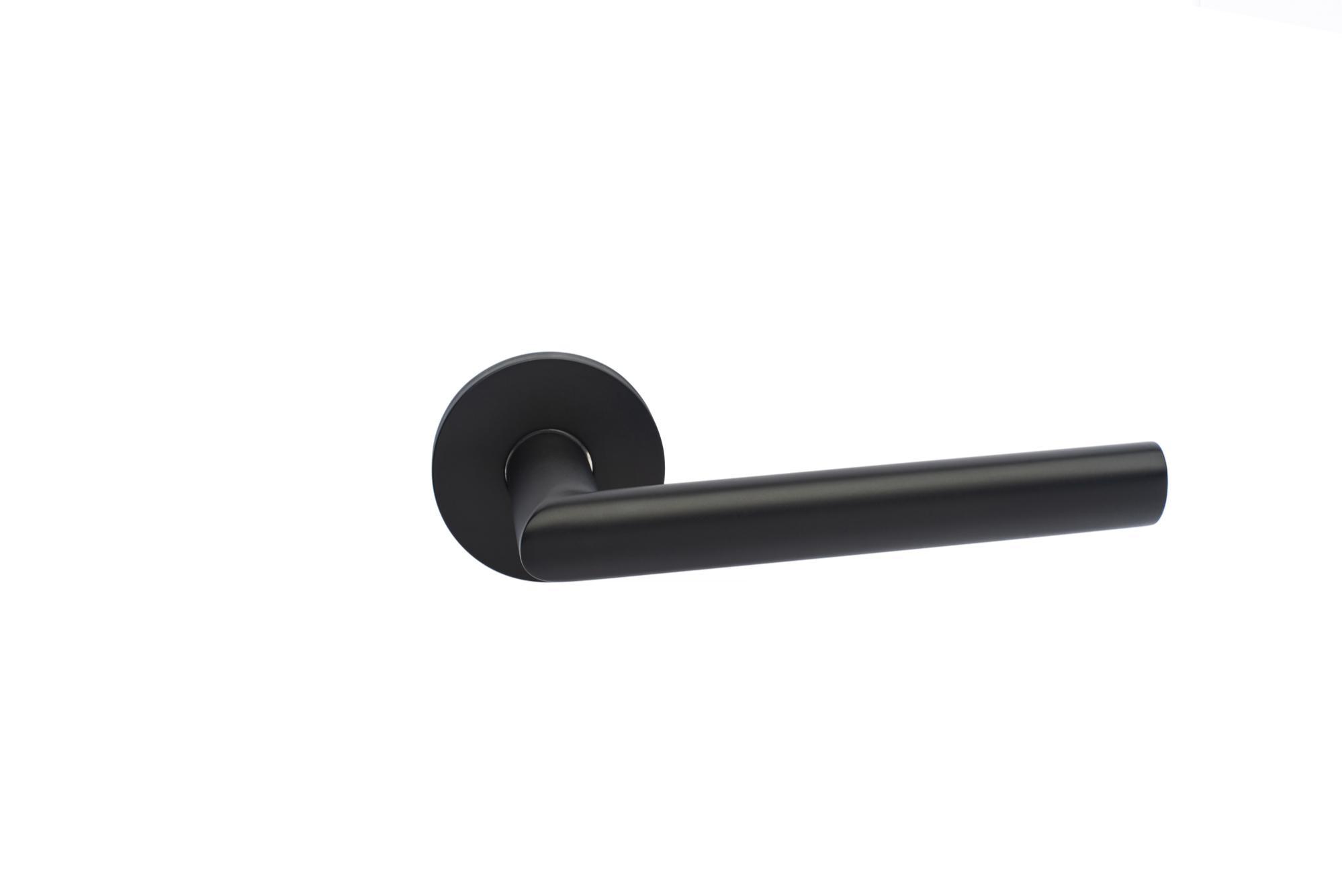 Béquille double sur rosace Jade Slim 1394 ovale SL00N - HERACLES - B-INOX-SL00N
