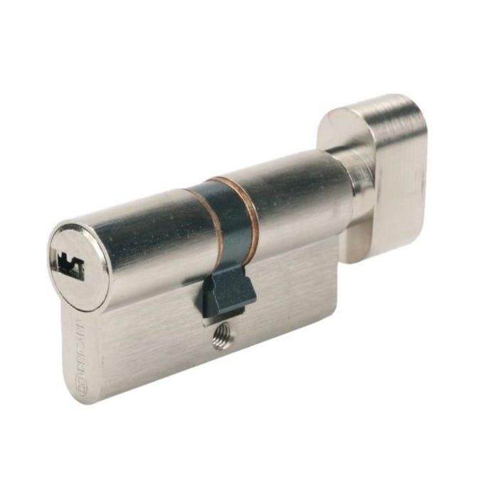 Cylindre Serial S 40x40 mm fourni avec 4 clés - BRICARD - 4530180 2