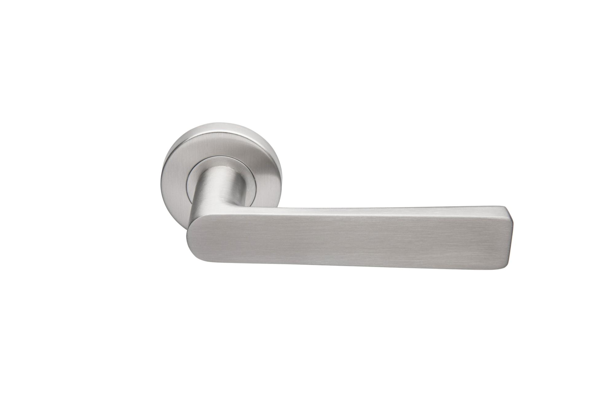 Béquille double massive sur rosace Jade 4005 - HERACLES - B-INOX-BM05