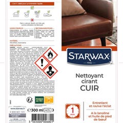 ENTRETIEN CUIR STARWAX AEROSOL 300ML STARWAX - 680 0
