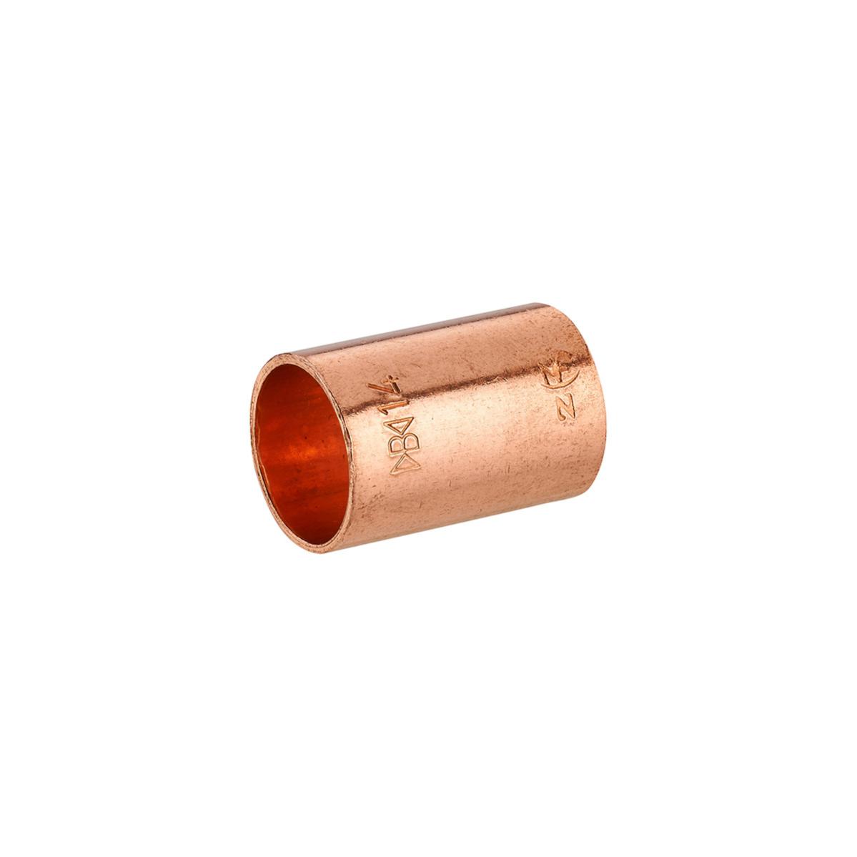 Manchon cuivre à souder double femelle égal NOYON & THIEBAULT - Ø 14 mm Sachet 5 pces - 918-14S5