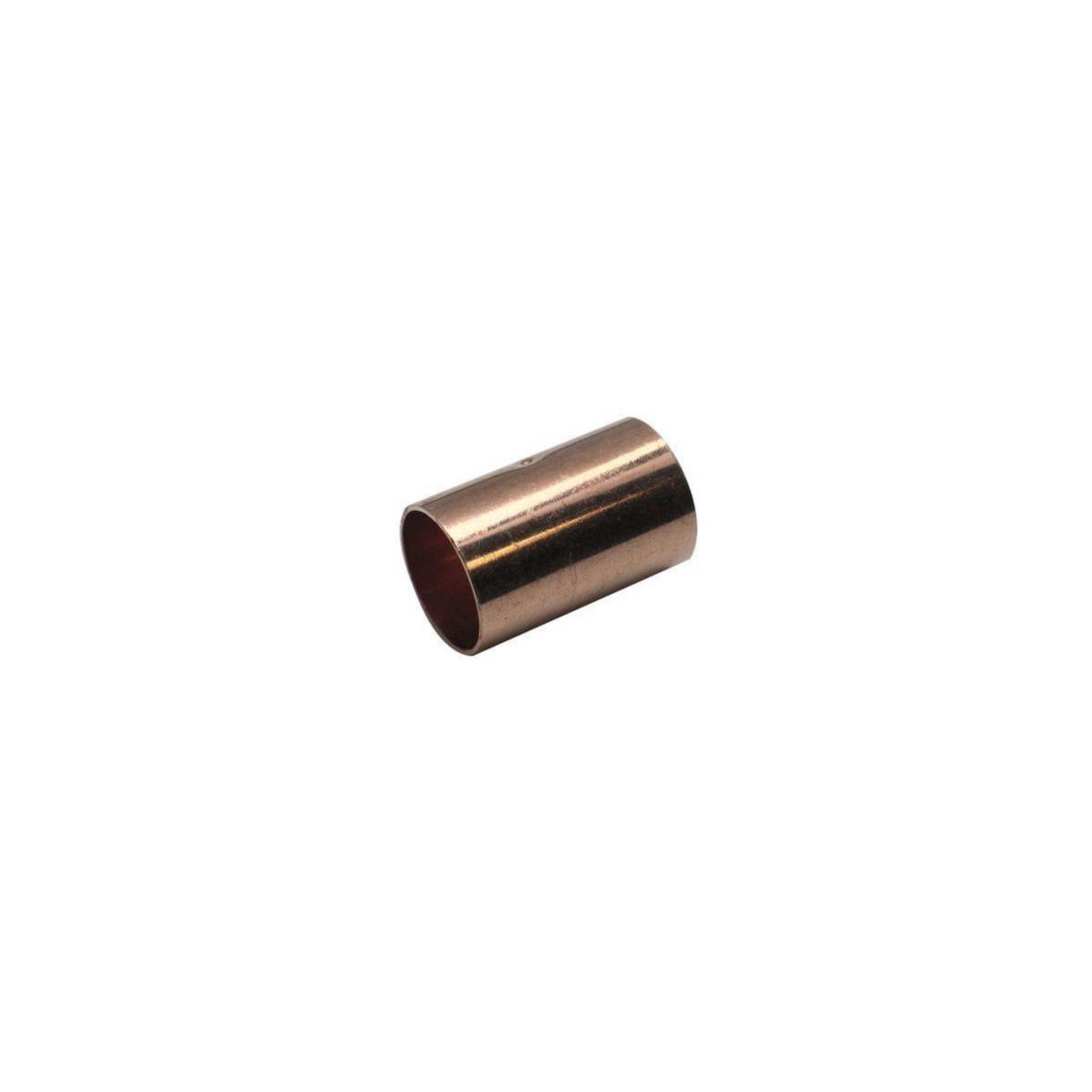 Manchon cuivre à souder double femelle égal NOYON & THIEBAULT - Ø 14 mm - 918-14L1