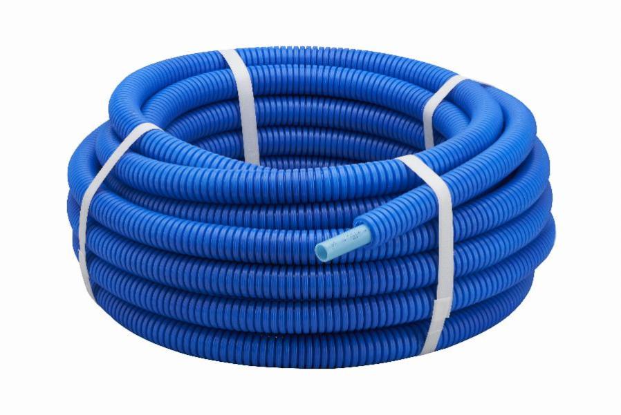 Tube PER gainé bleu NOYON & THIEBAULT - Ø 16 - L 15 m - B1816-15