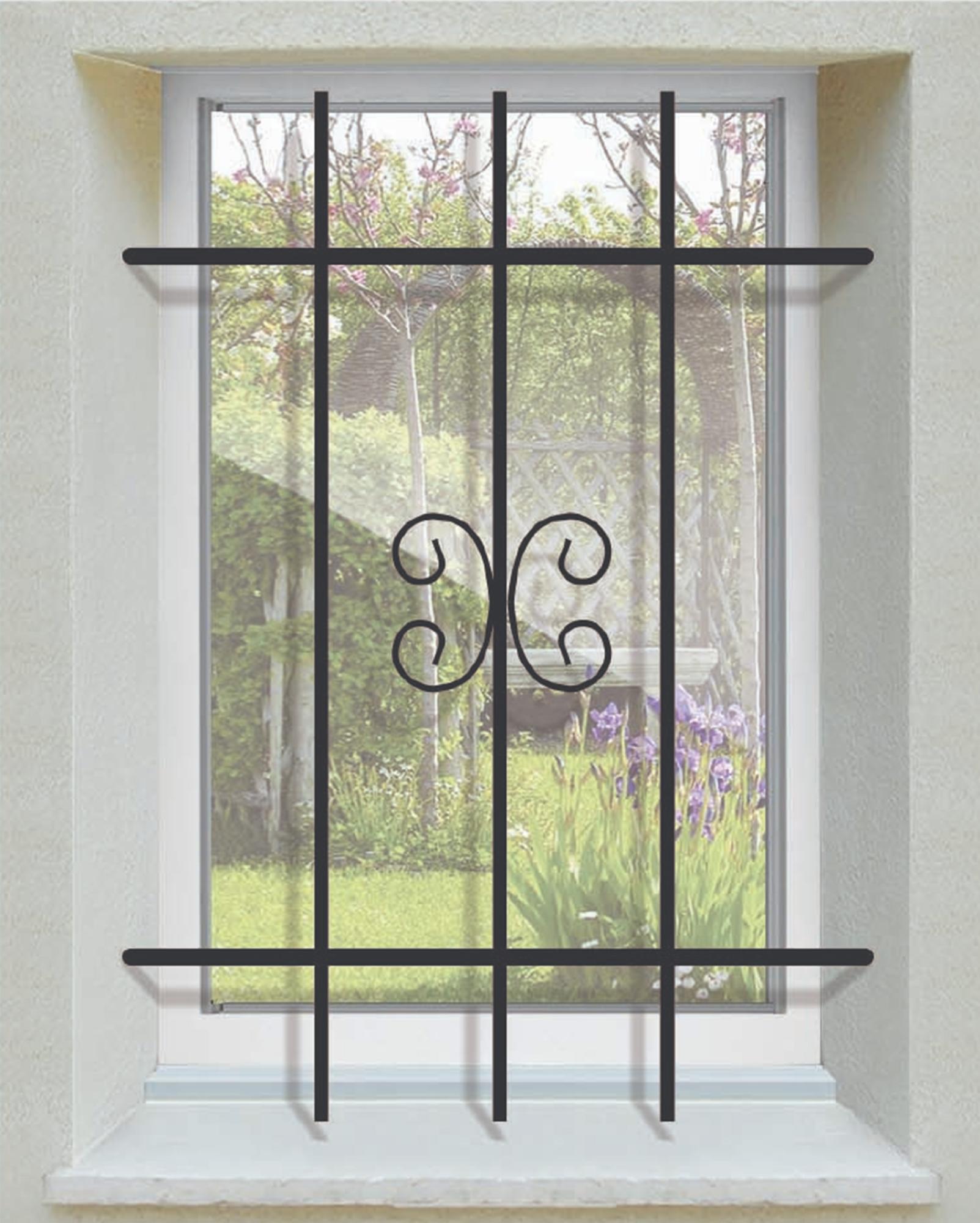 Grille de Defense Bidard pour Fenetre H= 65 cm x L= 40 cm (côte tableau)