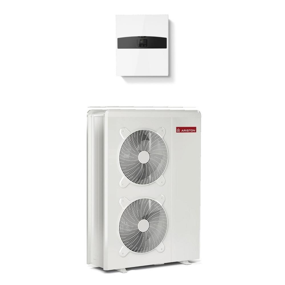 Pompe à chaleur Connecté Air / Eau monobloc Nimbus Plus M avec appoint électrique Ariston 15 kW Triphasé