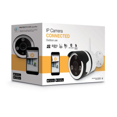 Caméra IP WiFi 720p Usage extérieur - application protect home - 6