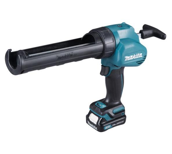 Pistolet à mastic 12 V CXT Li-Ion 2 Ah 5000 N MAKITA - 2 batteries, chargeur, coffret - CG100DSAEA