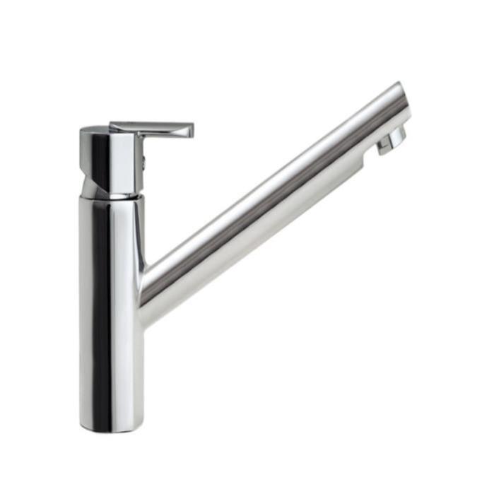 Mitigeur de cuisine Inox à bec pivotant, TEKA, hauteur totale 17.9 cm