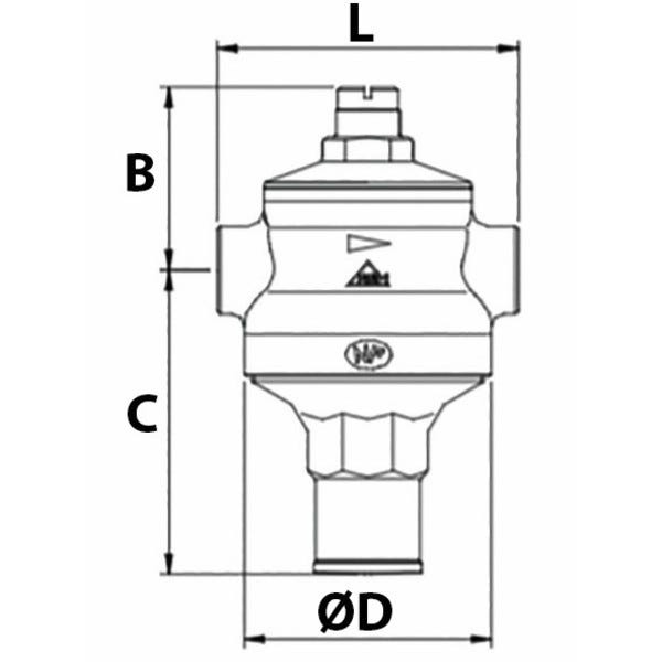 Réducteur de pression RINOX F1 1/2 - RBM : 00510870 1
