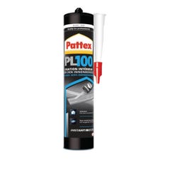 Colle fixation PL100 High Tack blanc 380g - PATTEX - 1726674