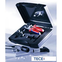 Coffret outillage TECE Logo - Coffret outillage ø 32à50 - coupe tube-calibreur chamfreineur 32 à 50