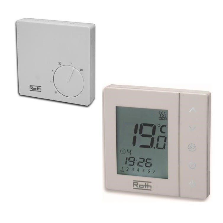Thermostat Basicline H 230 V - Thermostat programmable Basicline T 230 V 0