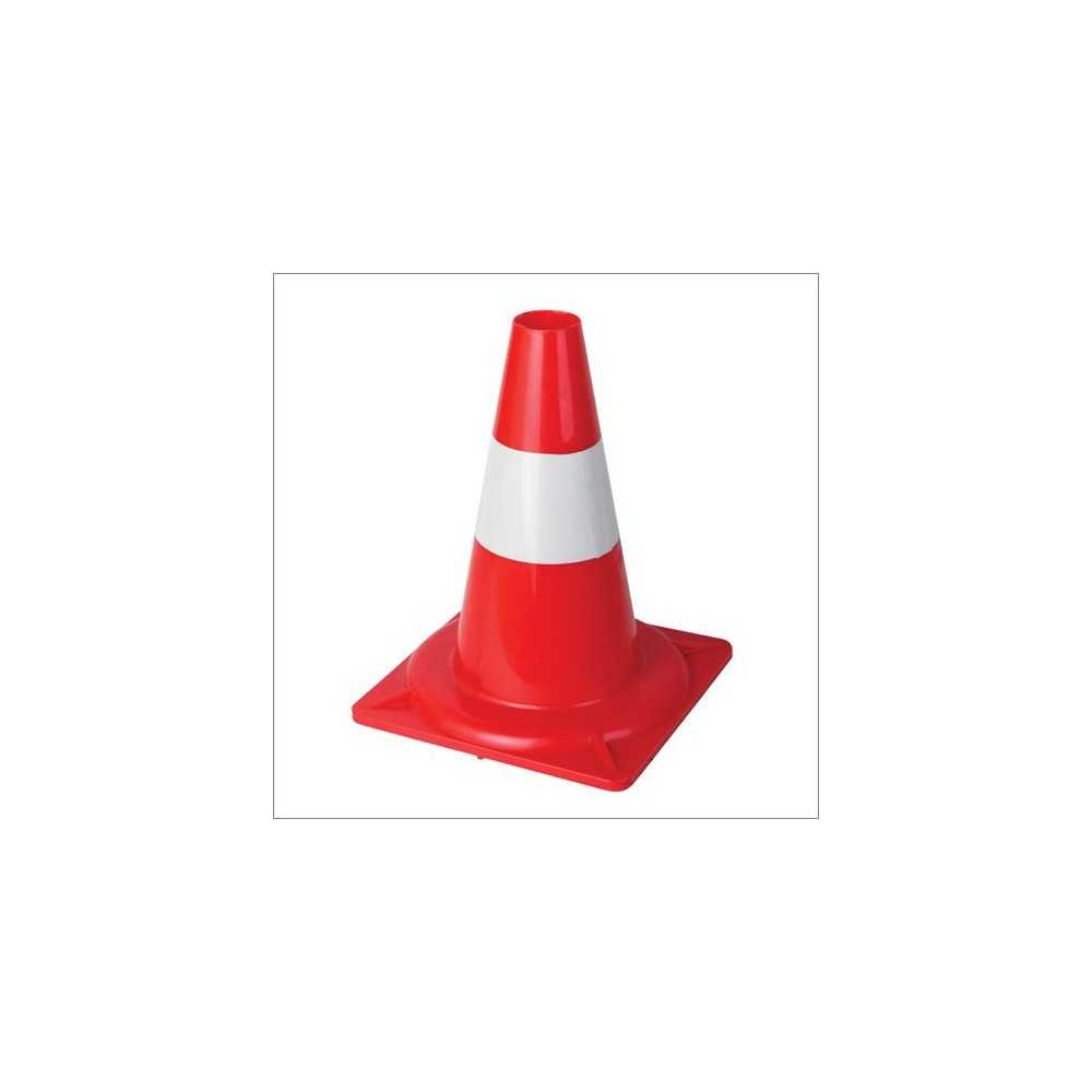 Cône de signalisation Hauteur 30 cm