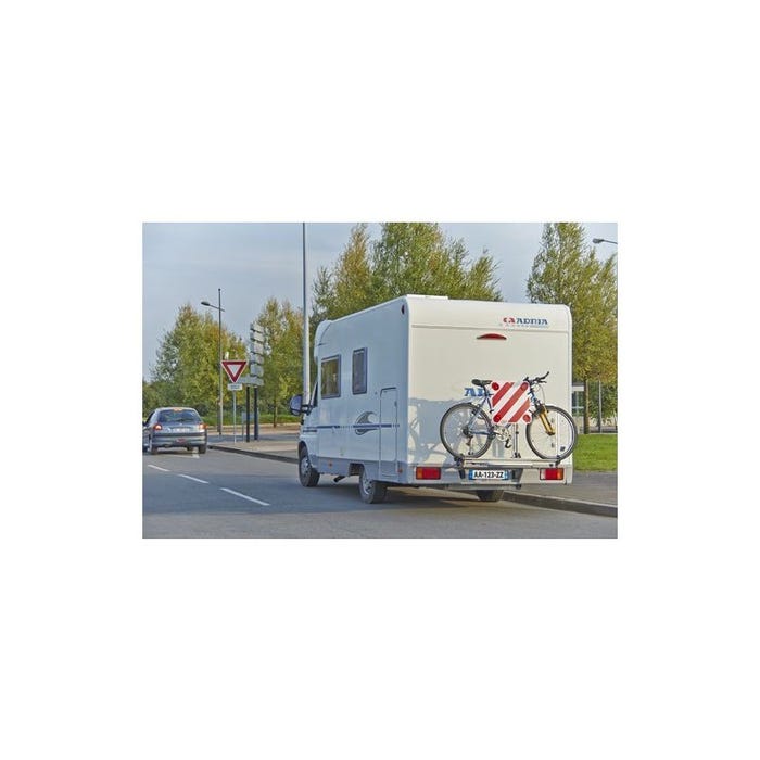 MOTTEZ - Panneau de signalisation camping-car ou porte vélo - A160V 4