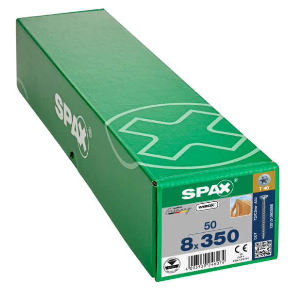 Vis SPAX SeKo T-STAR+ 80x350 VG Wirox (Par 50) 5