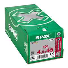 Vis SPAX Pan-Head 45x 45 T-STAR+ Wirox HP (Par 500) 5