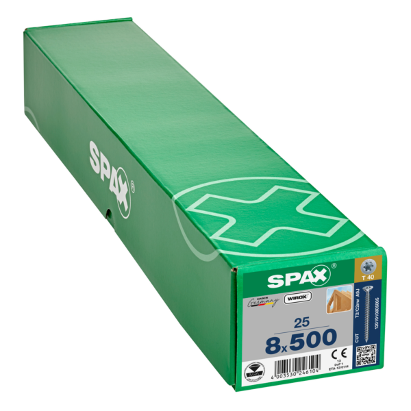 Vis SPAX SeKo T-STAR+ 80x500 VG Wirox (Par 50) 5