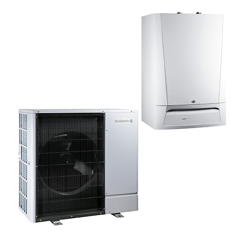 Pompe à chaleur Air / Eau monobloc HPI-M De Dietrich 8 kW avec appoint électrique