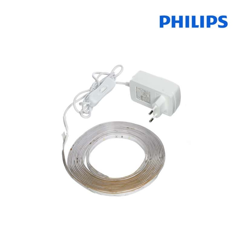 Bandeau LED Philips LightStrips blanc 5 m - Kit complet 1
