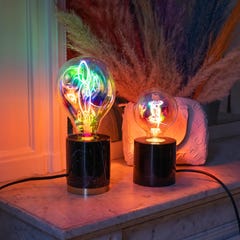 Ampoule Filament LED G95 Licorne, culot E27, 1800 Kelvins , Blanc chaud 2
