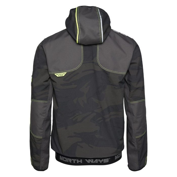 Blouson de travail multipoches Irons woodland - North Ways - Taille 2XL 2