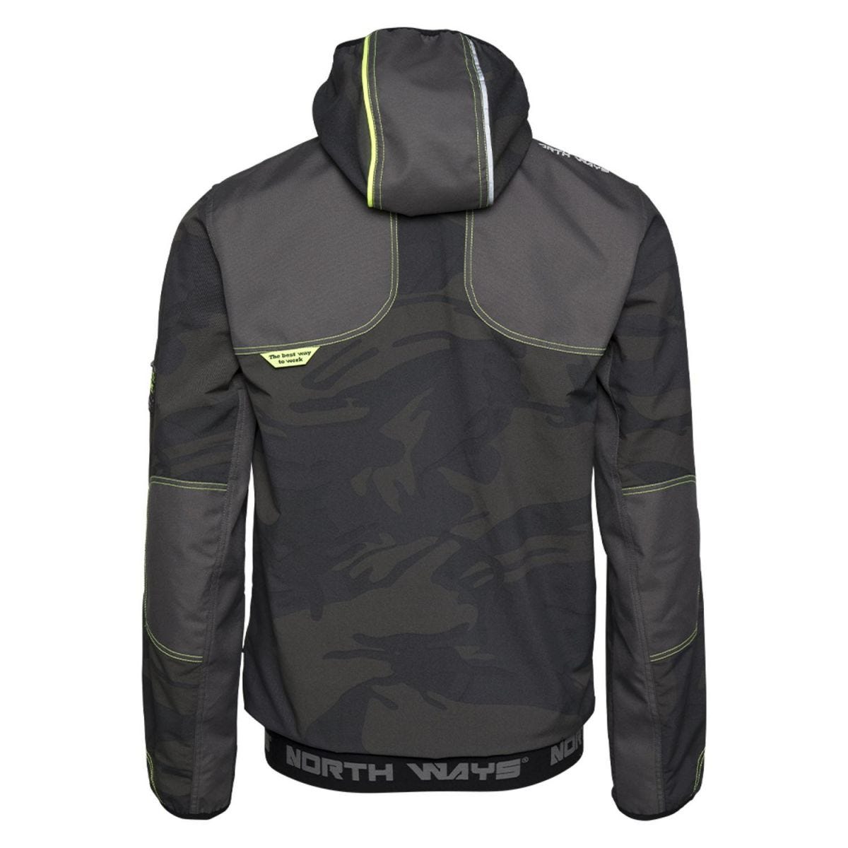 Blouson de travail multipoches Irons woodland - North Ways - Taille XL 2