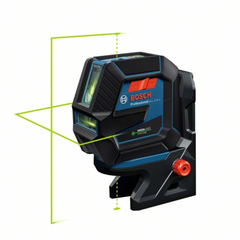 Laser vert 2 points et lignes GCL 2-50 G avec pince DK10 - BOSCH - 0601066M02 6