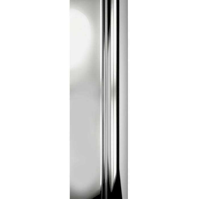 Schulte paroi de douche acces d'angle arrondi 80 x 80 x 185 cm avec portes de douche coulissantes,verre 6 mm, 1/4 cercle, Impériale 2