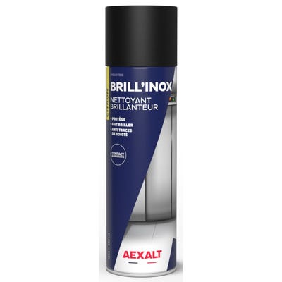 Nettoyant brillanteur Brill'Inox aérosol 650ml - AEXALT - 1518