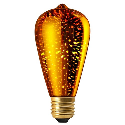 Girard Sudron Ampoule LED Edison COSMOS 3D 4W E27 - Or 1