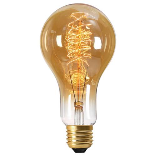 Girard Sudron Ampoule Géante filament métallique spiralé 180mm 24W E27 2000K 80Lm dimmable Ambrée