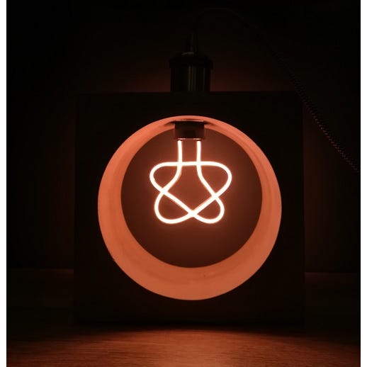 Girard Sudron Ampoule Silhouette 'Étoile' Filament LED 8W 1