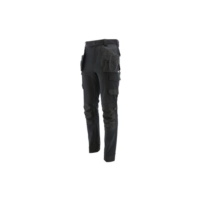 Pantalon de travail stretch technique noir - Caterpillar - Taille 44 0