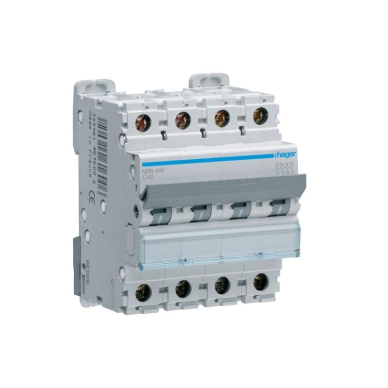 Disjoncteur 4P 20kA C-40A 4M