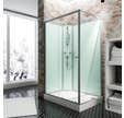 Cabine de douche intégrale complète Ibiza avec porte coulissante, 160 x 90 cm, verre 5 mm, SCHULTE, paroi latérale à droite, ouverture vers la gauche