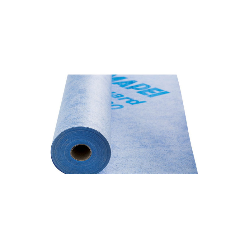 Mapei Natte d'étanchéité WP 200, coupe de 1m, largeur 1m, épaisseur 0,44-0,48 mm, Bleu (MAPEGUARDWP200-1M)