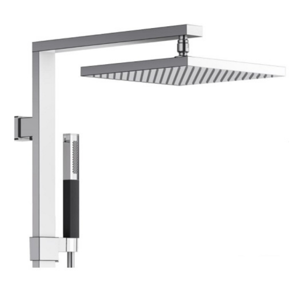 Colonne douche Strayt Jacob Delafon Douche de tête carrée