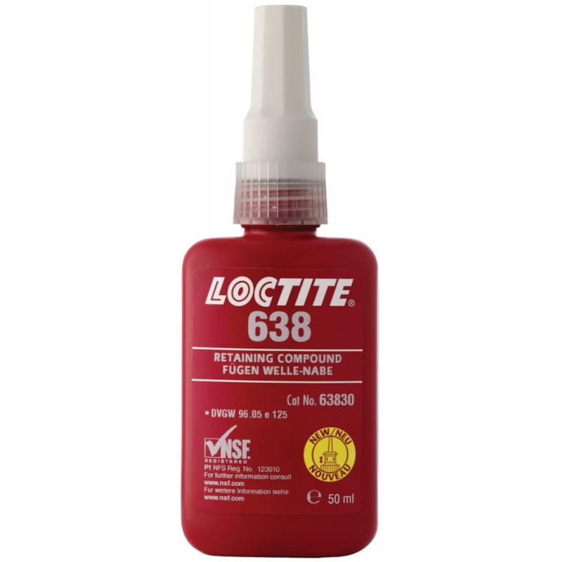Lubrifiant roulement LOCTITE 638 - 10ml FL