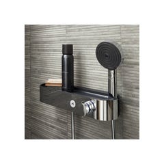 Hansgrohe Pulsify Select Relaxation Douchette à main XXL Performance 105mm avec 3 jets, Chrome (24110000) 4