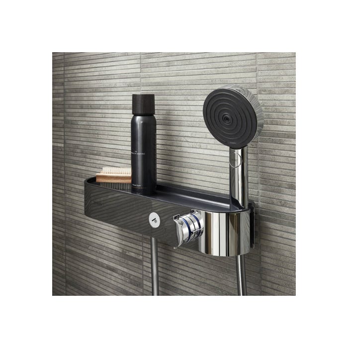 Hansgrohe Pulsify Select Relaxation Douchette à main XXL Performance 105mm avec 3 jets, Chrome (24110000) 4