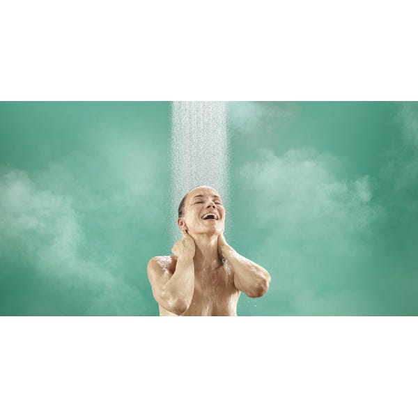 Hansgrohe Pulsify Select S Relaxation Set de douche avec douchette à main XXL, 105mm, 3 jets + Barre de douche 65cm, Chrome (24160000) 3