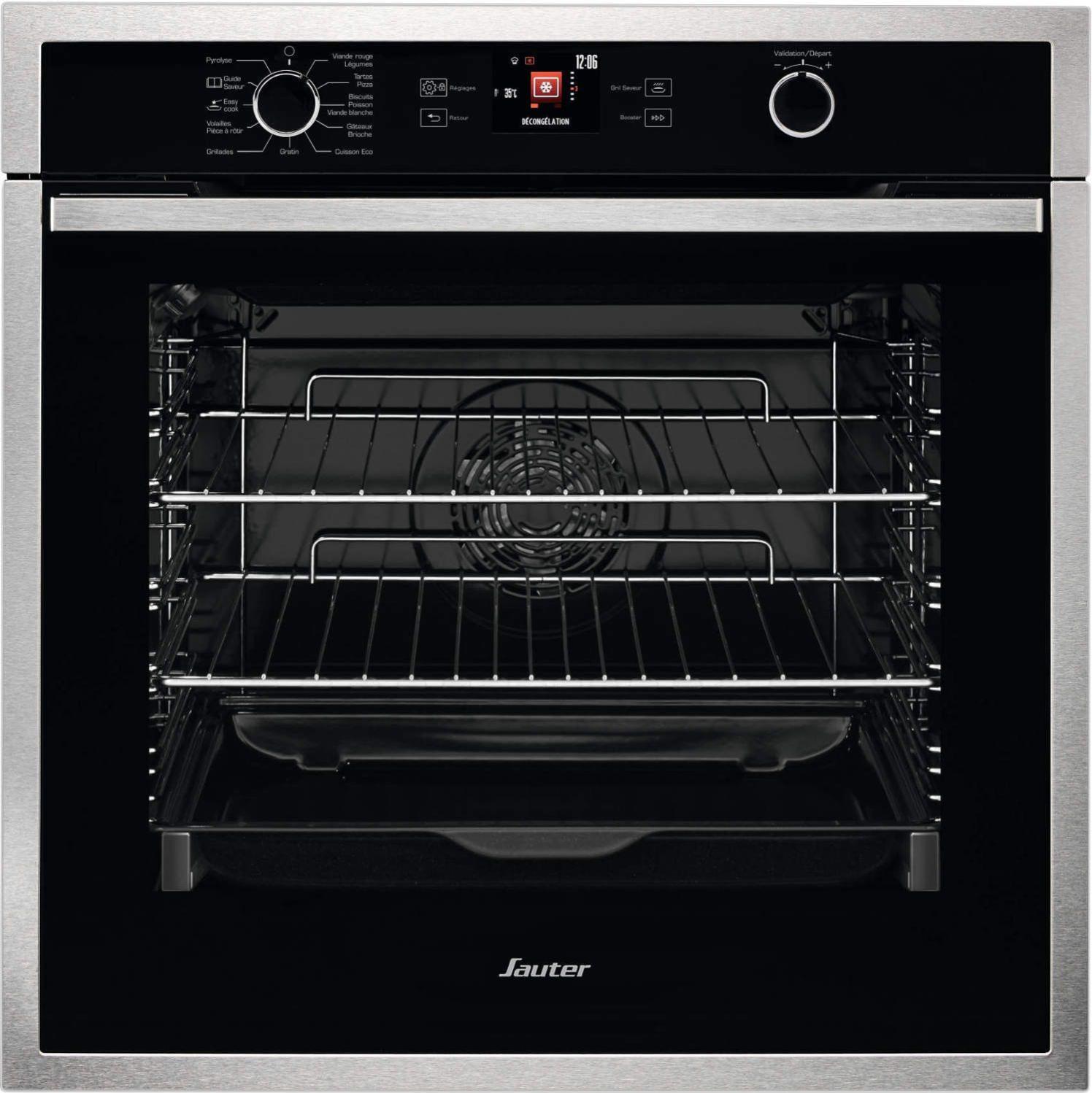 Four encastrable Multifonction 73L SAUTER 3385W 59.2cm, 1043094