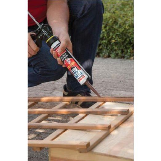 Mastic colle Fix All High Tack gris cartouche 290ml - SOUDAL - 100270