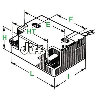 Transformateur d'allumage Kit EBI fioul - DIFF 1