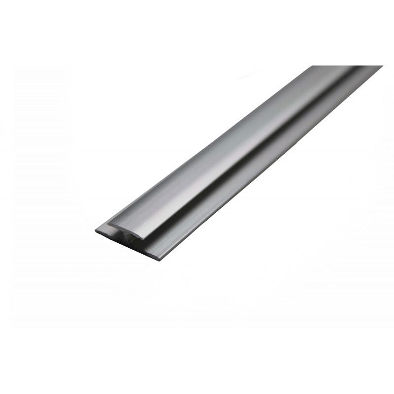 Profilé de jonction aluminium pour crédence 2050 mm x 3mm Alu, E : 3 mm, L : 2050 mm 0