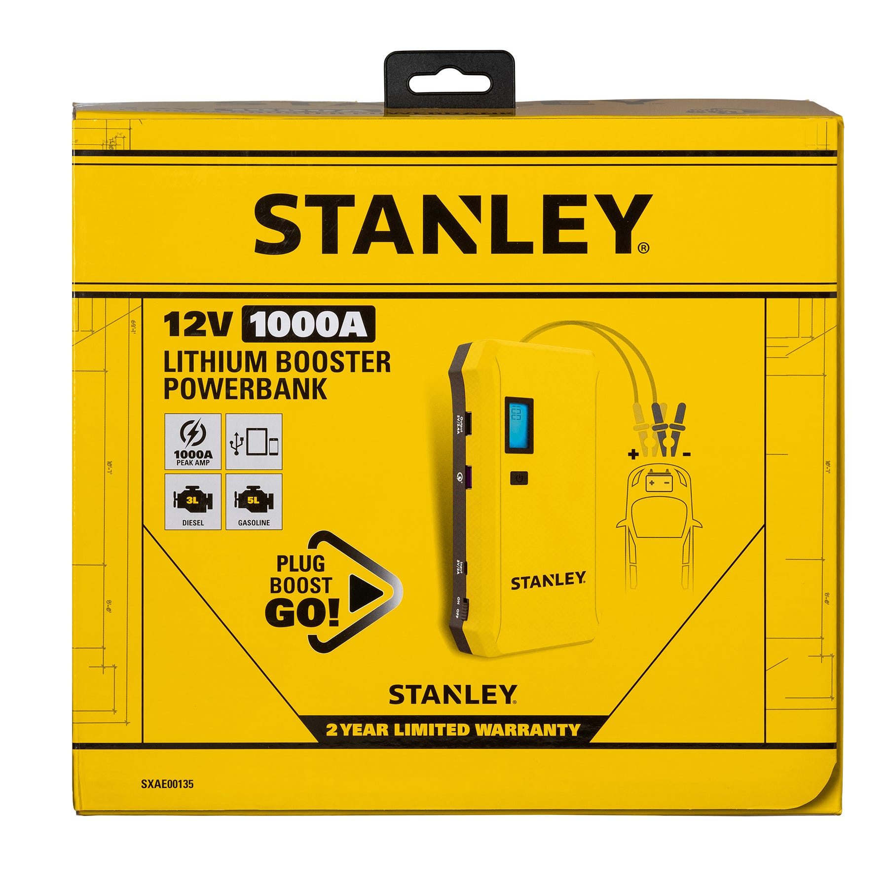 Booster Batterie Lithium 12V 1000A Stanley SXAE00135 2