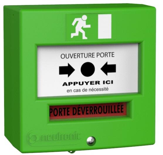 Déclencheur manuel - NEUTRONIC - 4711V3C