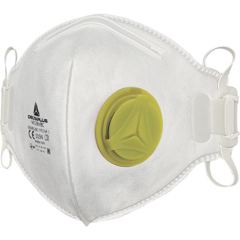 Masque respiratoire pliable jetable FFP3+valve VENI - DELTA PLUS - M1300VBC 1