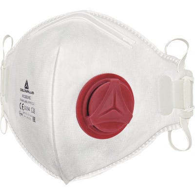 Masque respiratoire pliable jetable FFP2+valve - DELTA PLUS - M1200VPC 2