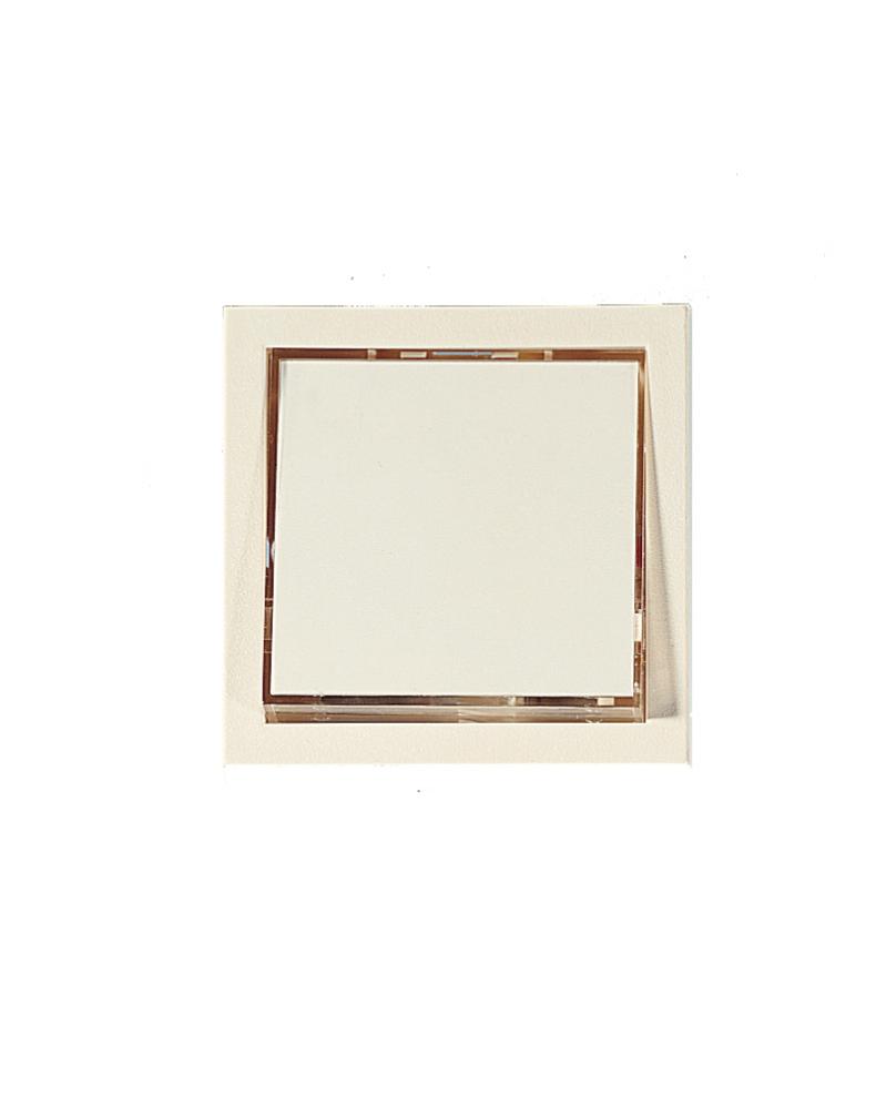 Bouton poussoir porte étiquette Quadra non lumineux - HONEYWELL - D680